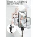 WOZINSKY WSSTK-01-BK Selfie teleskopická tyč 74cm se stativem (tripod) a Bluetooth, černá