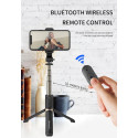 WOZINSKY WSSTK-01-BK Selfie teleskopická tyč 74cm se stativem (tripod) a Bluetooth, černá