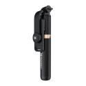 WOZINSKY WSSTK-01-BK Selfie teleskopická tyč 74cm se stativem (tripod) a Bluetooth, černá