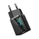 BASEUS CCSUP-B01 Super Si nabíječka USB-C PD výkonem 20W, černá