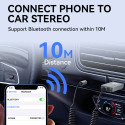 Wozinsky WTODB Bluetooth 5.3 audio adaptér / AUX audio přijímač