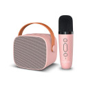Bluetooth karaoke set Maxlife MXKS-100 - růžový