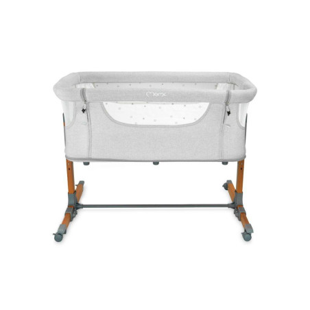 Postýlka MoMi SMART BED 4v1 - světle šedá