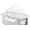 Postýlka MoMi SMART BED 4v1 - světle šedá – obrázek 5