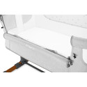 Postýlka MoMi SMART BED 4v1 - světle šedá – obrázek 6