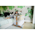 Postýlka MoMi SMART BED 4v1 - světle šedá – obrázek 26