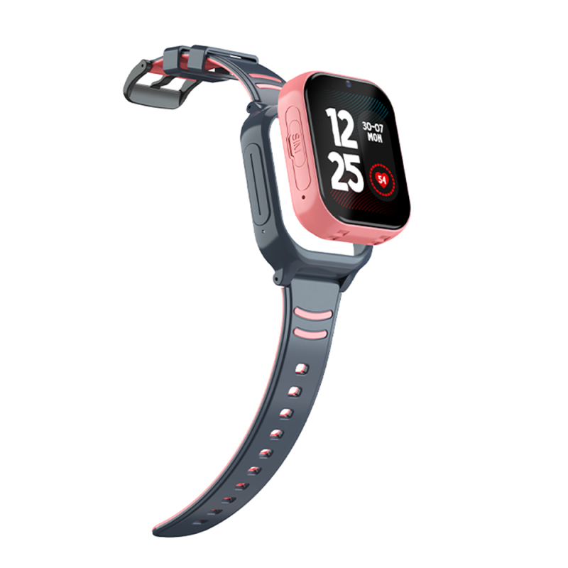 Chytré hodinky Forever LOOK ME 2 KW-510 4G/LTE, GPS, WiFi pro děti - růžové