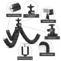 AG PREMIUM HFMTS Flexibilní tripod stativ pro mobilní telefon s úhlopříčkou 4-6,1" , černá