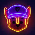 Dekorativní LED neon Tlapková patrola - Chase – obrázek 2