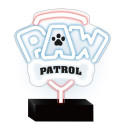Dekorativní LED neon Tlapková patrola Logo na stojanu
