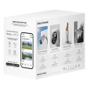 Venkovní kamera Baseus Security S1 PRO 3K 2 ks + centrální stanice - bílá – obrázek 10