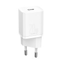 BASEUS CCSUP-B02 Super Si nabíječka USB-C PD výkonem 20W, bílá