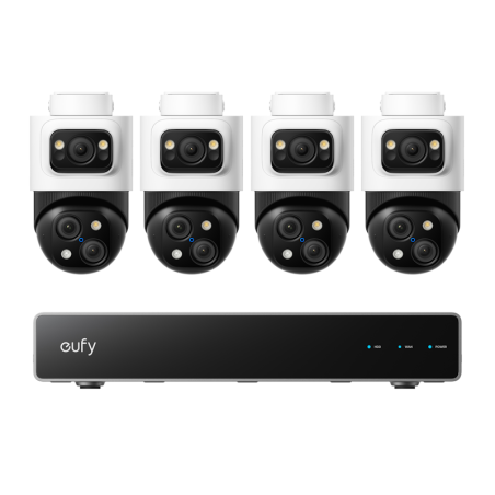Bezpečnostní NVR PoE systém Anker eufy S4 Max 4K - sada NVR jednotka a 4 ks venkovních kamer