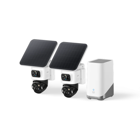 Venkovní kamera Anker eufy S4 2 ks + HomeBase3 4K - bílá
