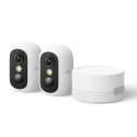 Venkovní kamera eufy C35 sada 2 ks + HomeBase Mini 1080p - bílá