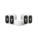 Bezdrátová kamera eufy C35 sada 4 ks + HomeBase Mini 1080p - bílá