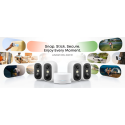 Bezdrátová kamera eufy C35 sada 4 ks + HomeBase Mini 1080p - bílá – obrázek 8