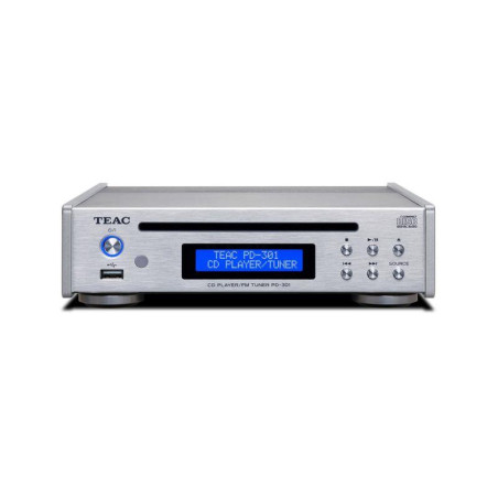 CD přehrávač TEAC PD-301DAB-X stříbrný