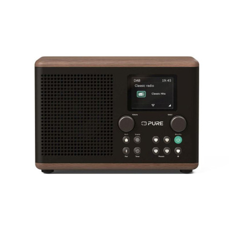 Rádio Pure Classic H4 DAB+ FM - černé