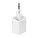 BASEUS CCSUP-B02 Super Si nabíječka USB-C PD výkonem 20W, bílá