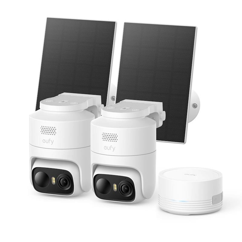 Venkovní kamera Anker eufy C37 2 ks + HomeBase Mini - bílá