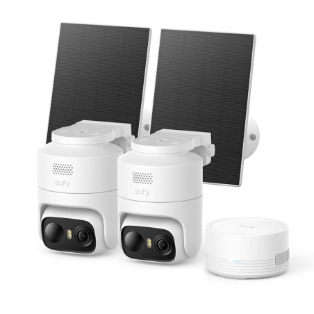 Venkovní kamera Anker eufy C37 2 ks + HomeBase Mini - bílá