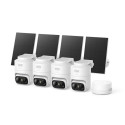 Venkovní kamera eufy C37 2K (sada 4 ks + HomeBase Mini) - bílá