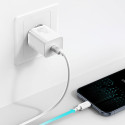 BASEUS CCSUP-B02 Super Si nabíječka USB-C PD výkonem 20W, bílá