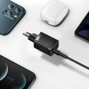 BASEUS CCSUPP-E01 Super Si nabíječka USB-C PD a USB s výkonem 30W, černá