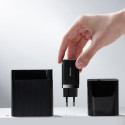 BASEUS CCSUPP-E01 Super Si nabíječka USB-C PD a USB s výkonem 30W, černá