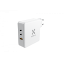 XTORM XAT140 Volt II GaN Nabíječka 3v1 (USB, 2x USB-C PD), s výkonem 140W, bílá