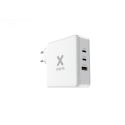 XTORM XAT140 Volt II GaN Nabíječka 3v1 (USB, 2x USB-C PD), s výkonem 140W, bílá