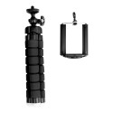 AG PREMIUM HFMTS Flexibilní tripod stativ pro mobilní telefon s úhlopříčkou 4-6,1" , černá