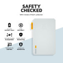 XTORM XE1100 Essential Powerbanka 10.000mAh s výkonem 15W USB+USB-C, bílá
