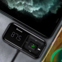 BASEUS CCTM-E01 Bluetooth MP3 transmiter, Handsfree a 2x USB autonabíječka, černý