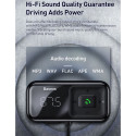 BASEUS CCTM-E01 Bluetooth MP3 transmiter, Handsfree a 2x USB autonabíječka, černý