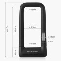 Zámek na kolo Rockbros RKS626 U-lock - černý