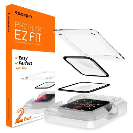 Spigen ProFlex EZ Fit hybridní sklo pro Apple Watch 4/5/6/SE (44mm)