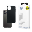 3MK Matte Case Tenký & odolný silikonový kryt pro iPhone 11 Pro, černý