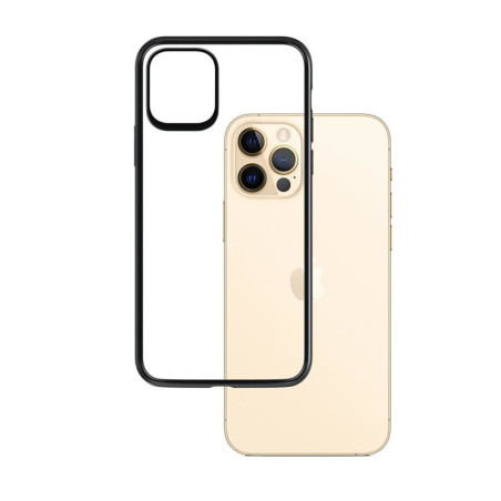 3MK Satin Armor Case Odolný hybridní kryt pro iPhone 12/12 Pro, černá/čirá