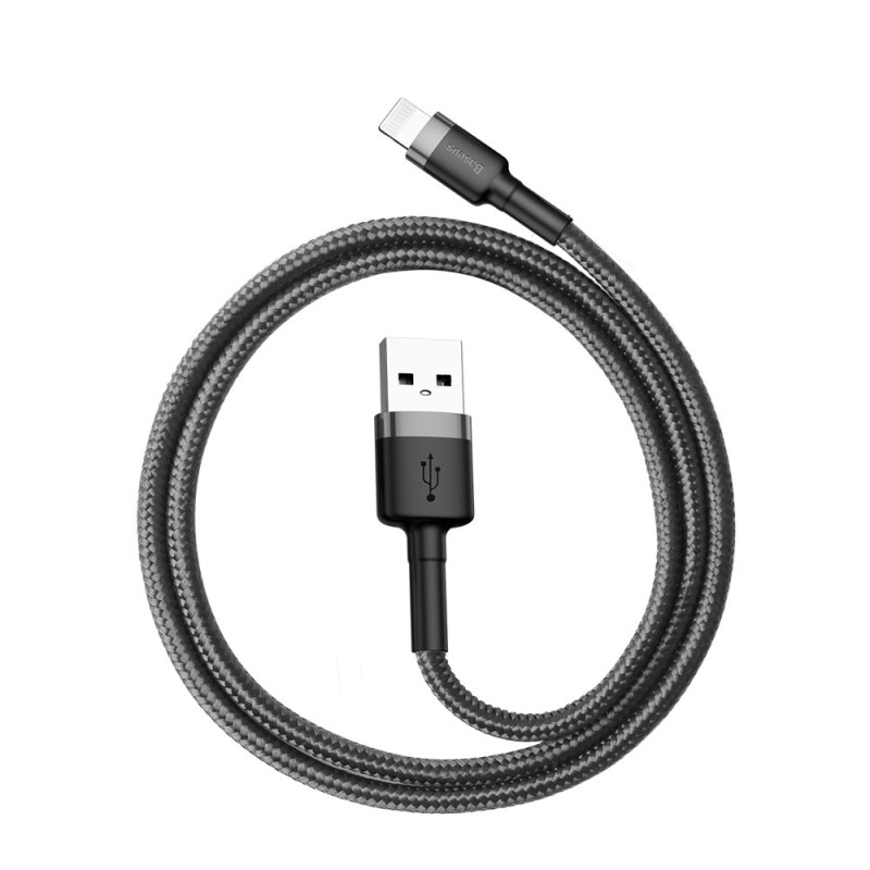 BASEUS CALKLF-AG1 Cafule nabíjecí a datový kabel USB/Lightning 0,5m, černý