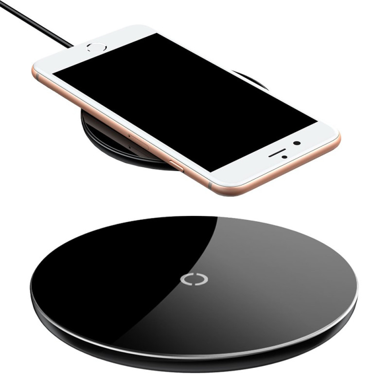 BASEUS CCALL-JK01 Simple bezdrátová Qi nabíječka 10W, černá