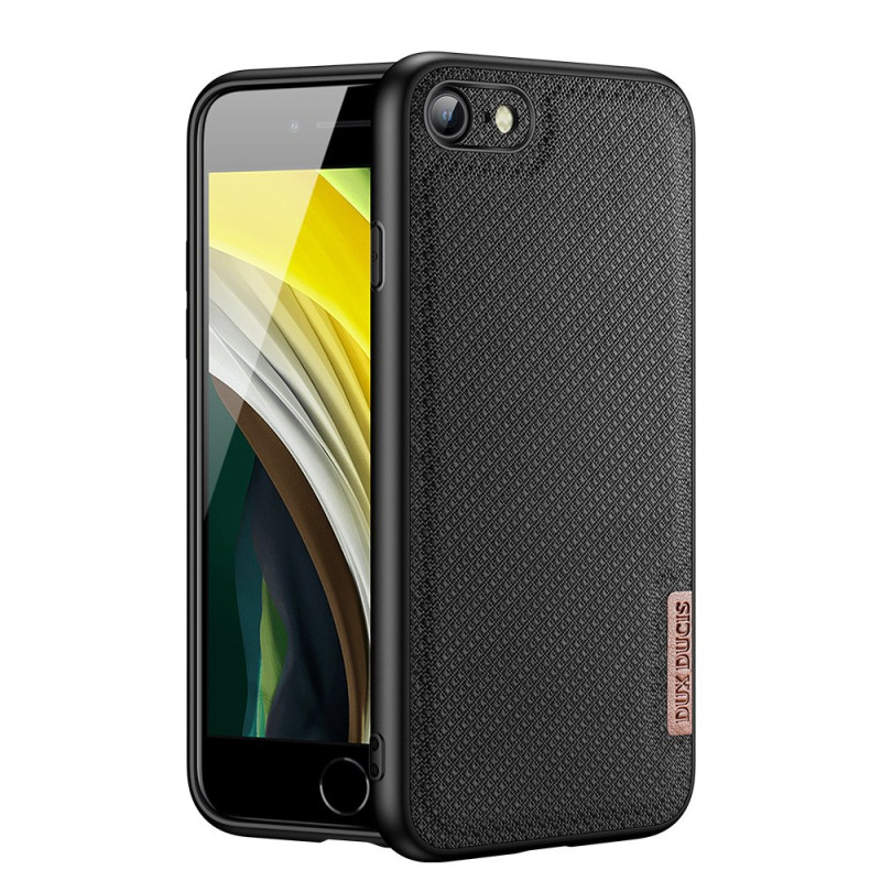 DUX DUCIS Fino Series Odolný kryt s textilními zády pro iPhone 7/8/SE 2020, černý