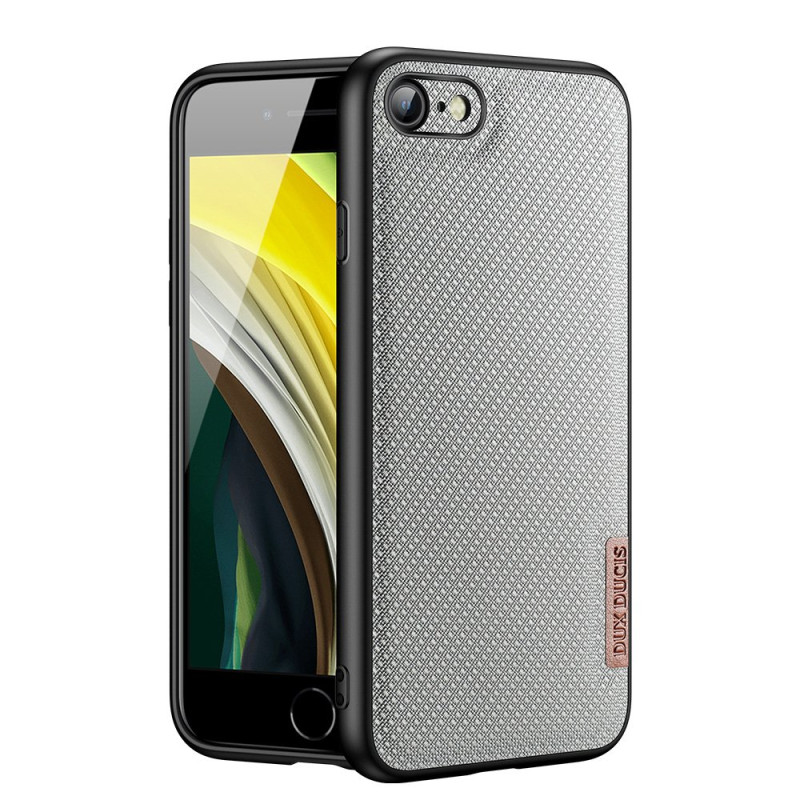 DUX DUCIS Fino Series Odolný kryt s textilními zády pro iPhone 7/8/SE 2020, šedý