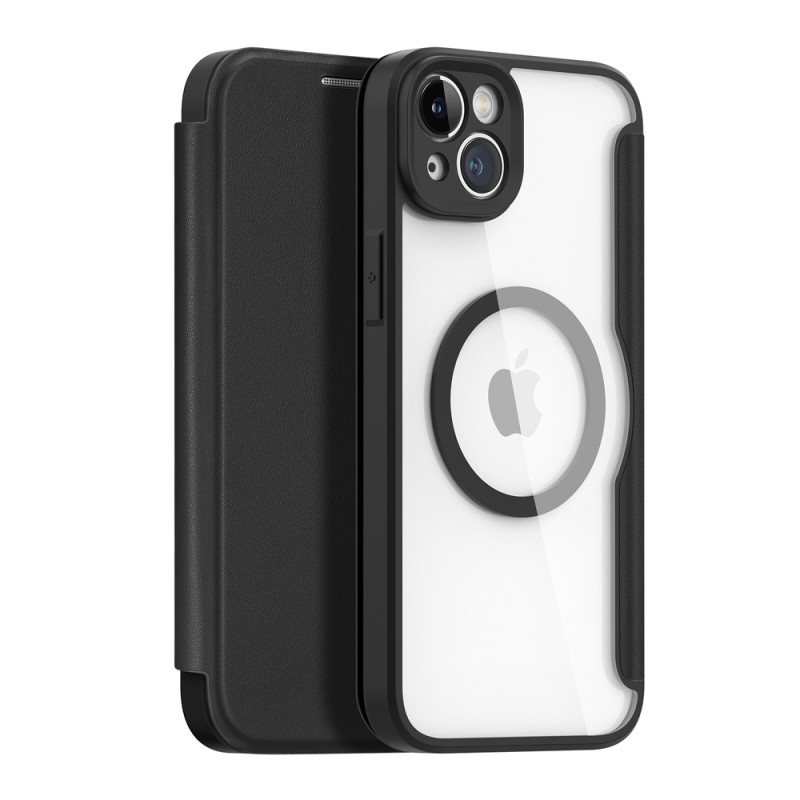 DUX DUCIS Skin X Pro Flipový MagSafe kryt pro iPhone 14 Plus, černý