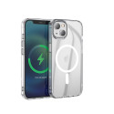 ESTUFF Magnetic Hybrid Clear Case Kryt s MagSafe pro iPhone 13 Mini, čirý