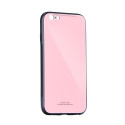 FORCELL Glass Case kryt se skleněnými zády pro iPhone 12 Pro Max, růžový
