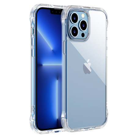 Kryt Joyroom Defender Series pro iPhone 13 odolný s háčky a stojánkem (JR-BP954) - průhledný