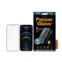 PANZERGLASS Ochranné sklo 2.5D FULL-COVER 0.4mm pro iPhone 12 Pro Max, AntiBacterial