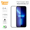 PANZERGLASS Ochranné sklo 2.5D FULL-COVER 0.4mm pro iPhone 13 Pro Max, AntiBacterial, černý rámeček